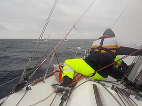 AASW2019; Spinnaker Vorbereitungen